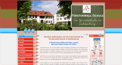 Desktop Screenshot of fuerstenwall-schule.de