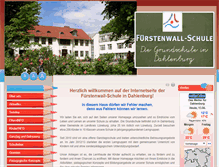 Tablet Screenshot of fuerstenwall-schule.de